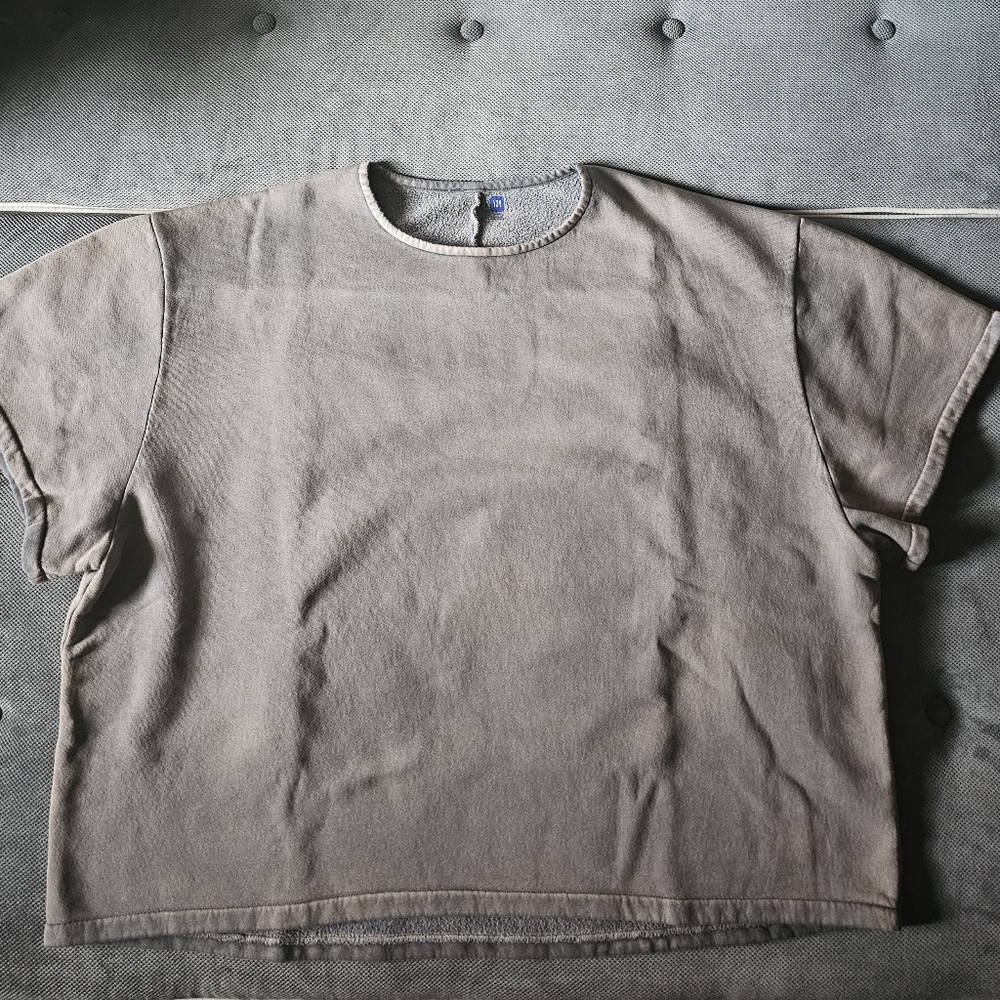 Yeezy Gap Unreleased Yoke Tee Fleece Cement Size Large